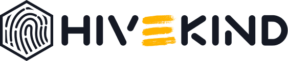 Hivekind text logo